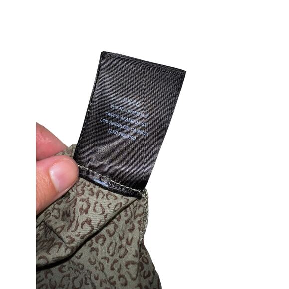 Guess Black & Silver Metallic Cheetah Print Sleeveless Romper - Y2K Party Style - Picture 6 of 8